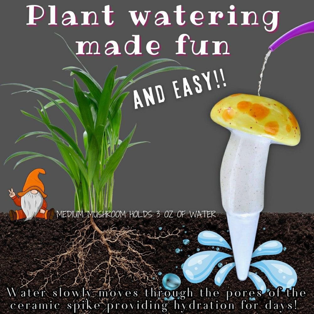 Plow & Hearth Medium Mushroom Watering Spike