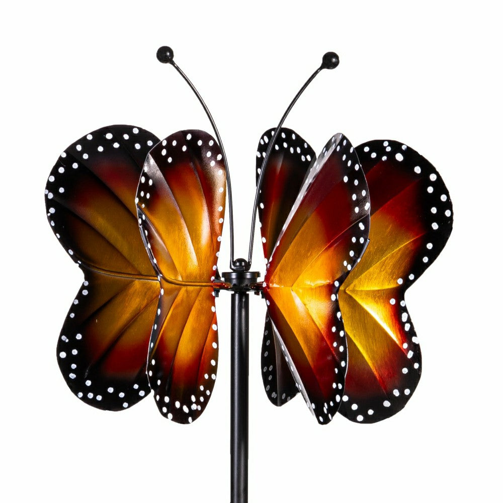 Plow & Hearth Butterfly Wings In the Wind Wind Spinner 65"H