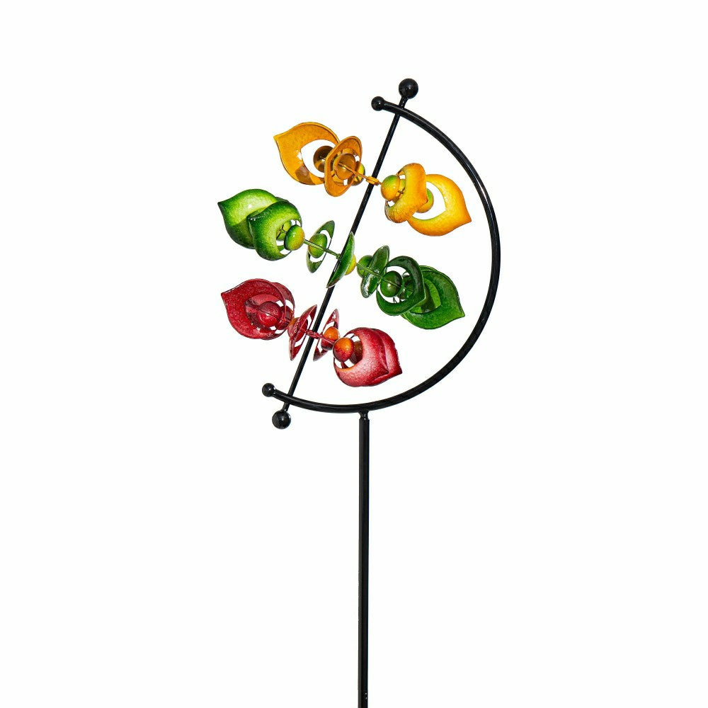 Plow & Hearth Metal Colorful Arrow Wind Spinner, 83"H