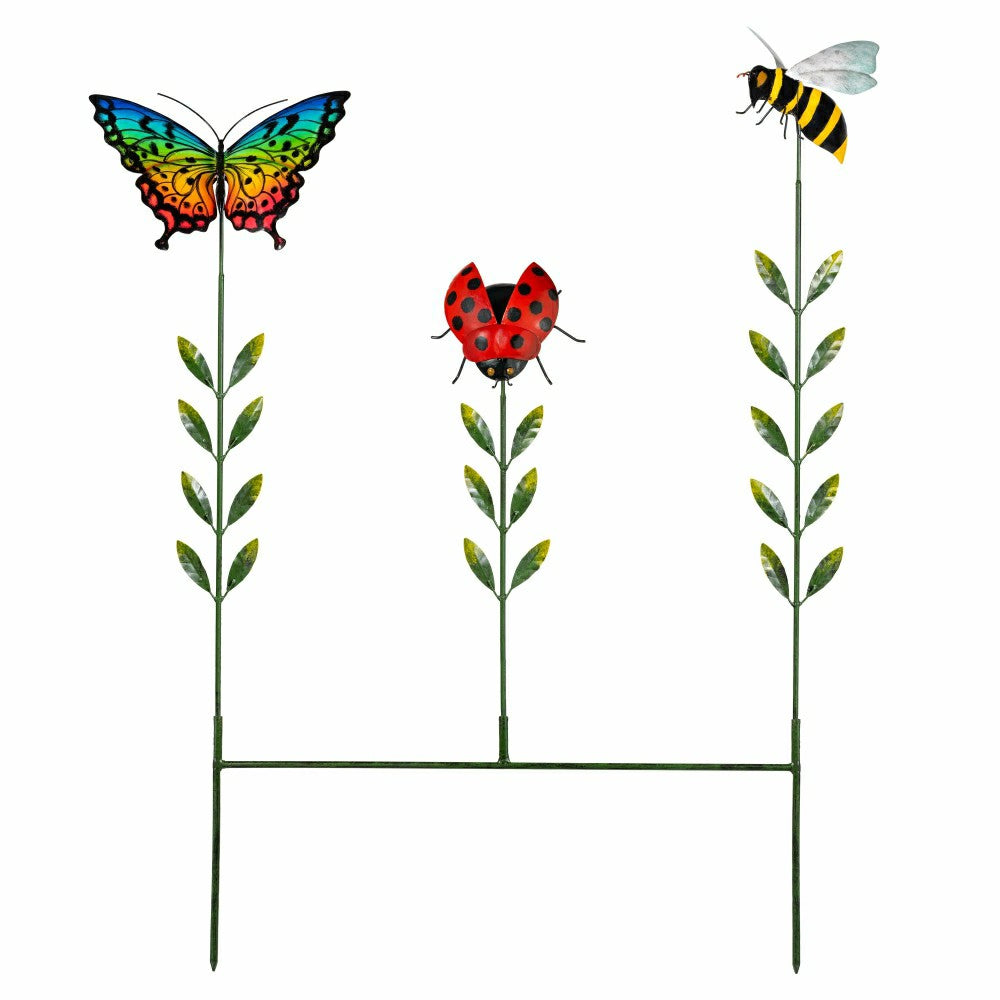 Plow & Hearth Insect Spinner Garden Stake