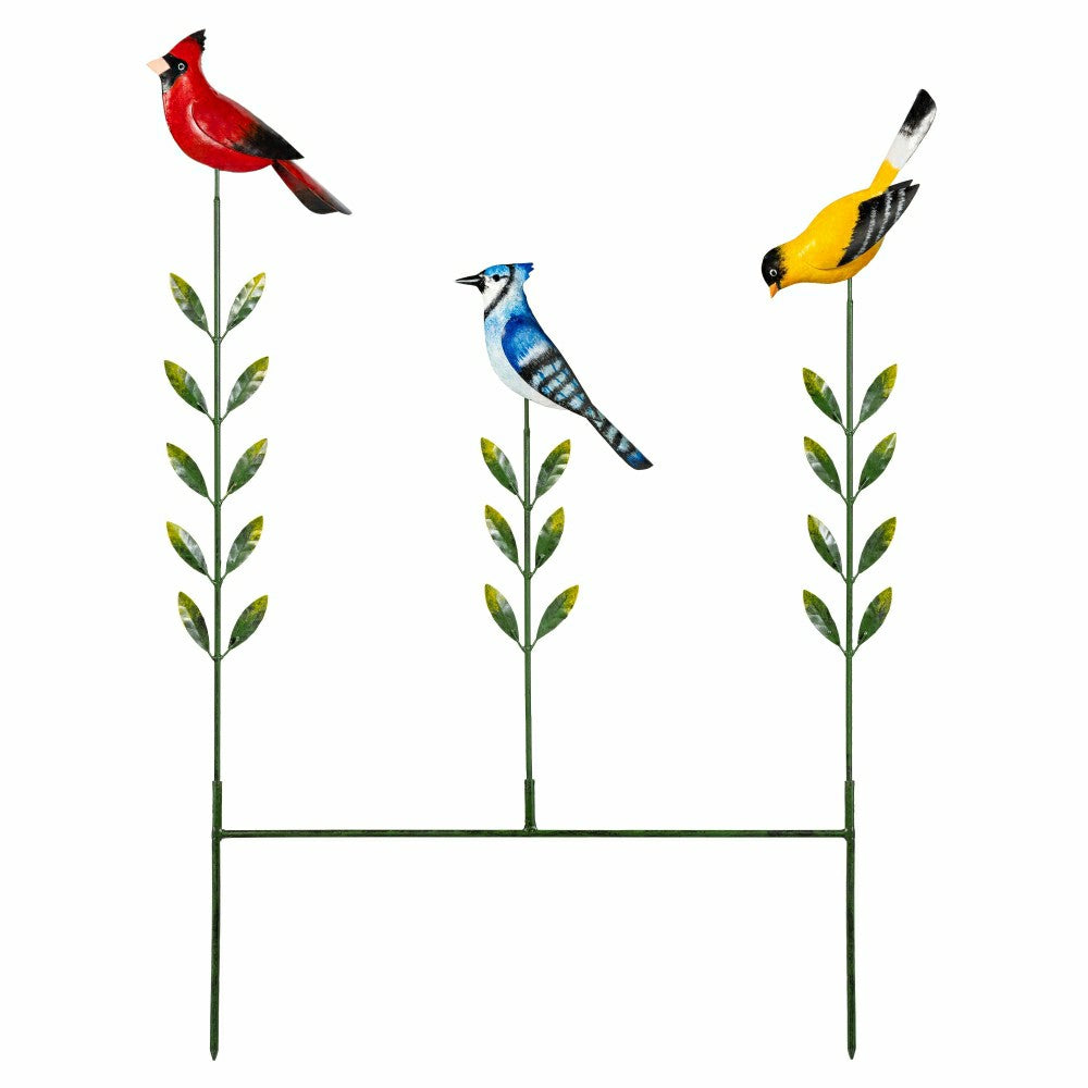 Plow & Hearth Bird Spinner Garden Stake