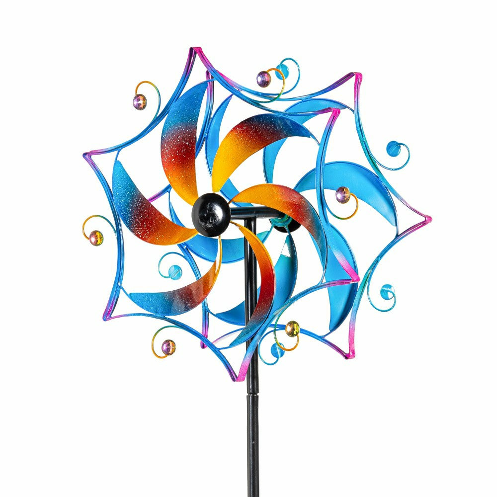 Plow & Hearth Whirling Mirage Wind Spinner 48"H