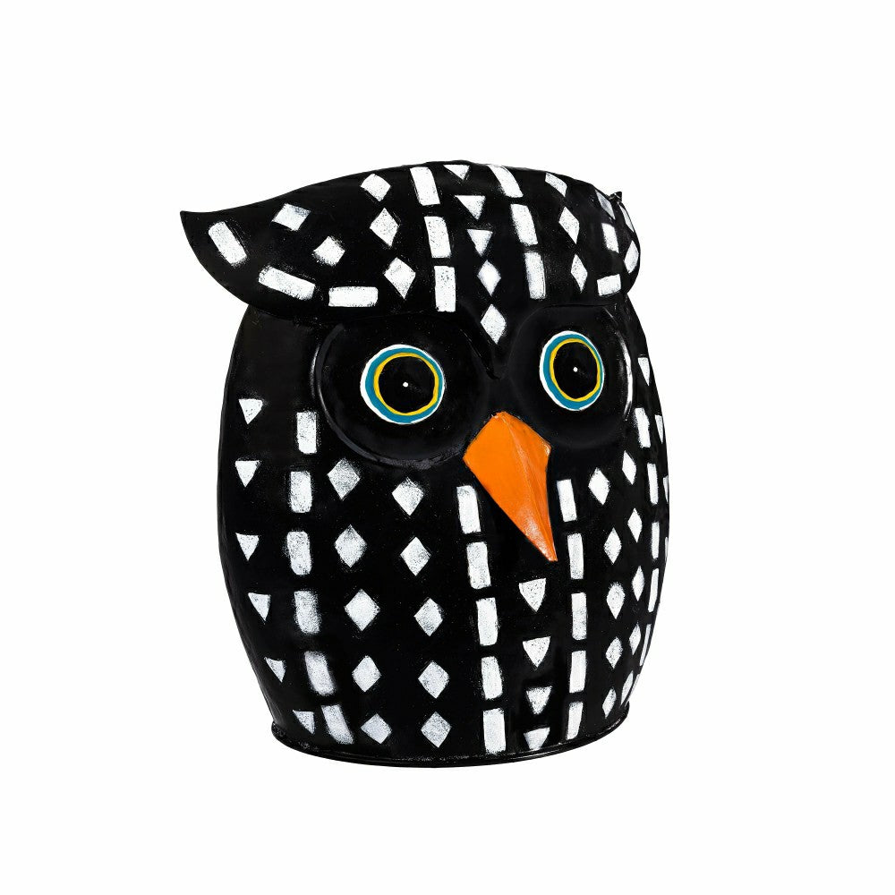 Plow & Hearth Harvest Dotted Owl Garden Statue Set
