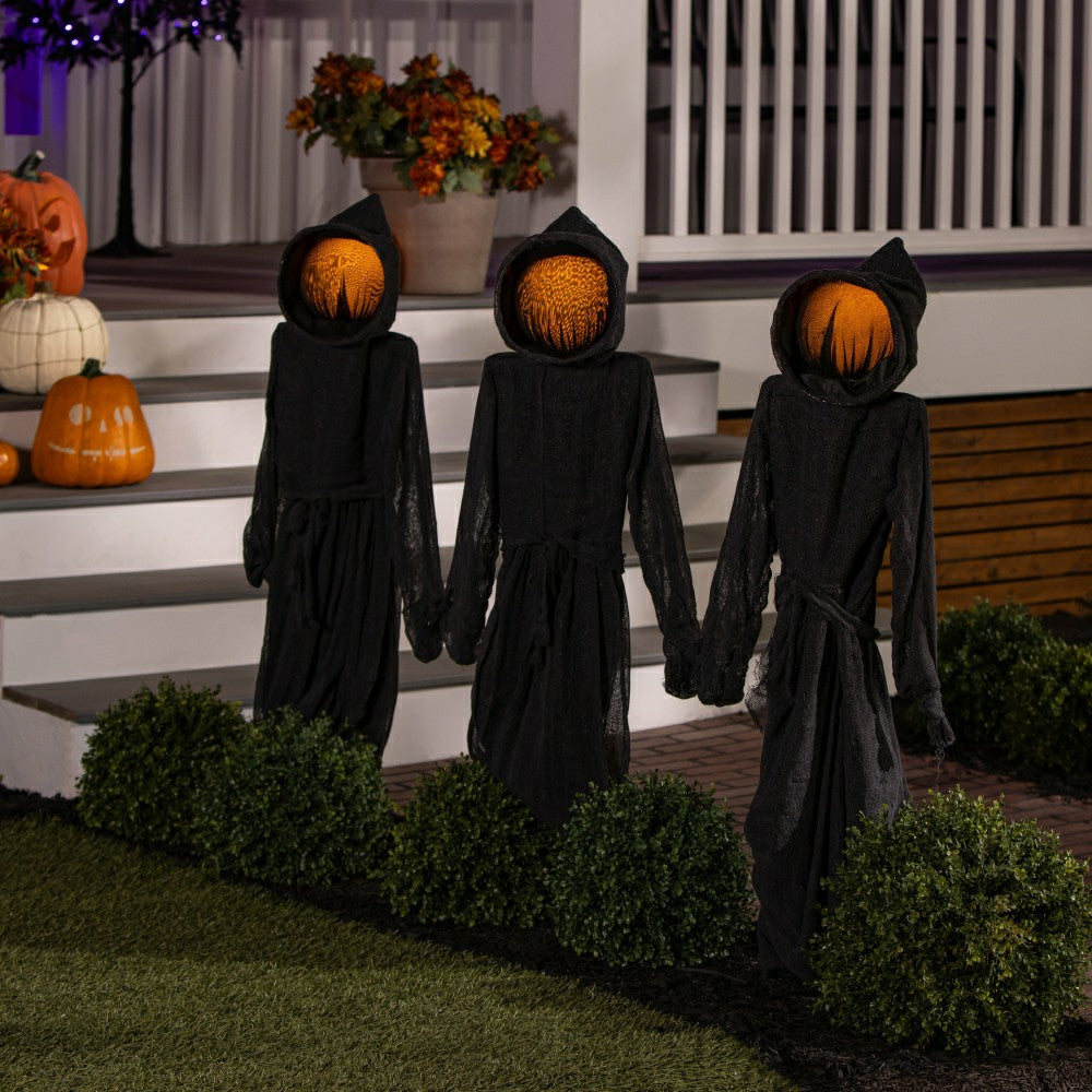 Plow & Hearth Reaper Garden Stake, Set of 3