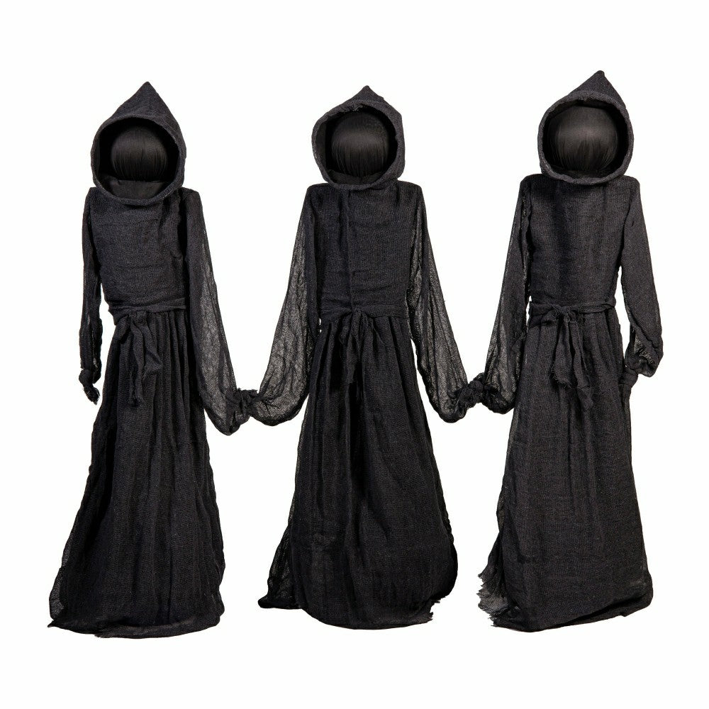 Plow & Hearth Reaper Garden Stake, Set of 3