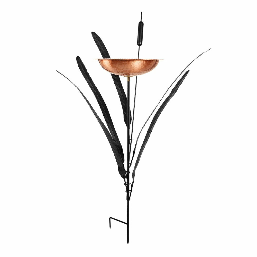 Plow & Hearth Single Cattail Birdbath