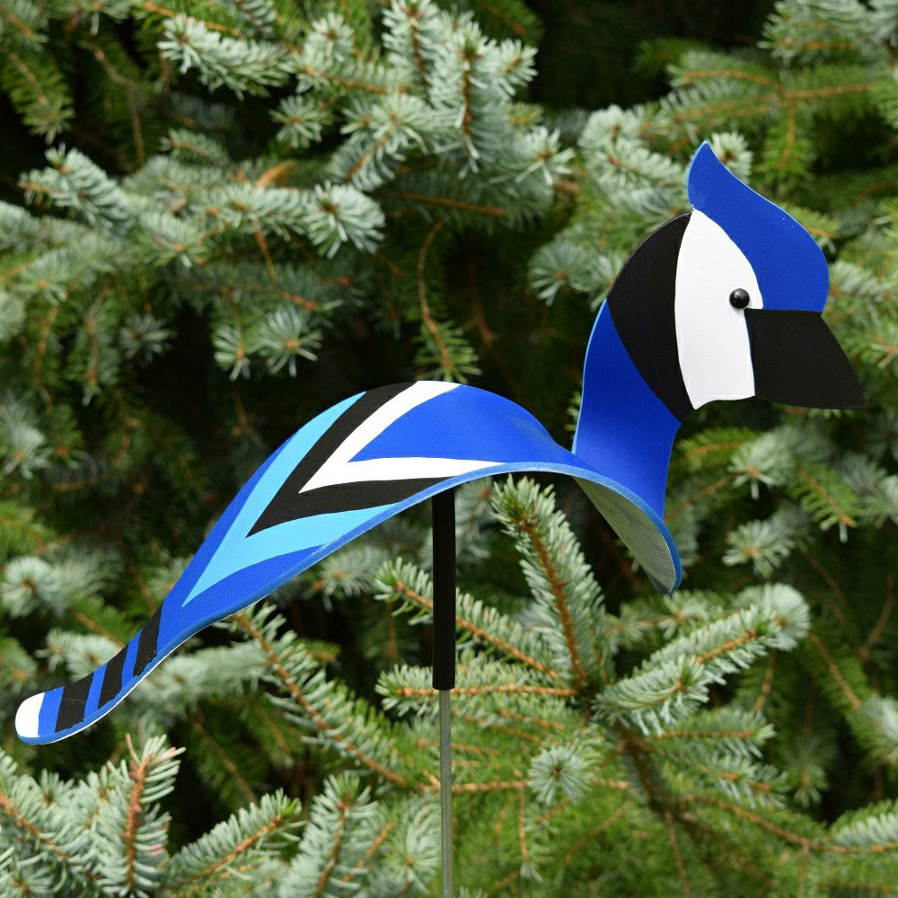 Plow & Hearth Dancing Blue Jay Sculpture