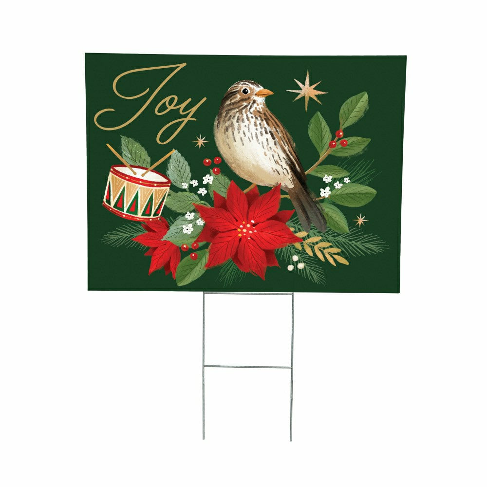 Plow & Hearth Joy COROPLAST Yard Sign, 24"x18"