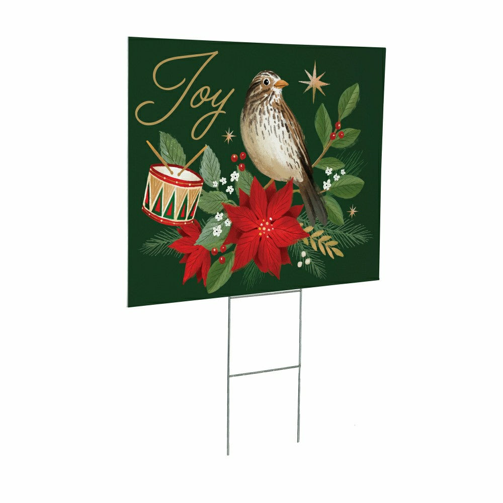 Plow & Hearth Joy COROPLAST Yard Sign, 24"x18"