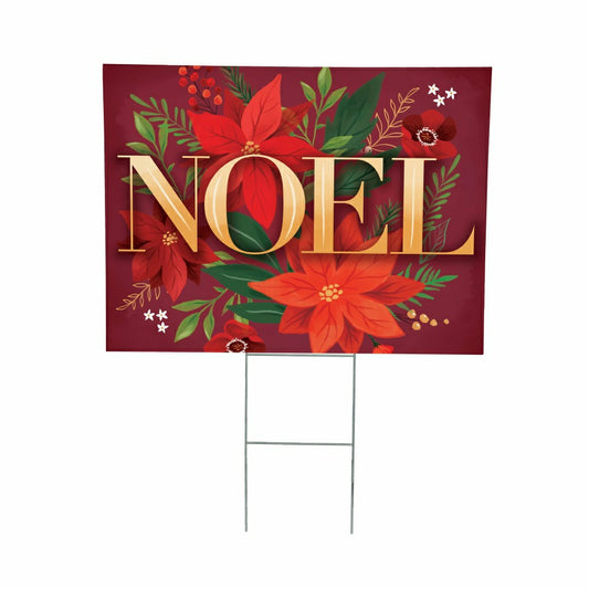Plow & Hearth Yard Sign, "NOEL", 24"x18"