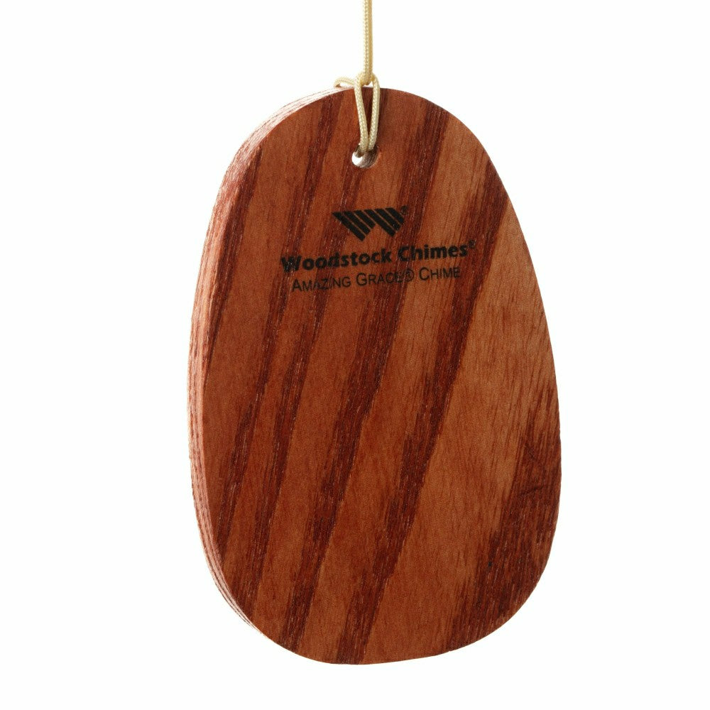 Plow & Hearth Small Weather-Resistant Aluminum & Bamboo Amazing Grace Tone Wind Chime