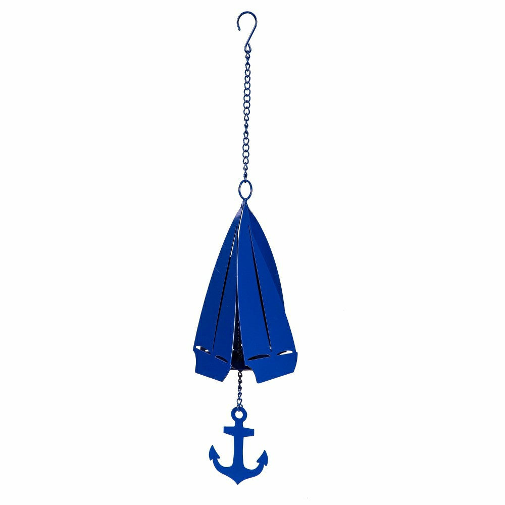 Plow & Hearth Metal Decorative Shaped Bell, Sail Boat