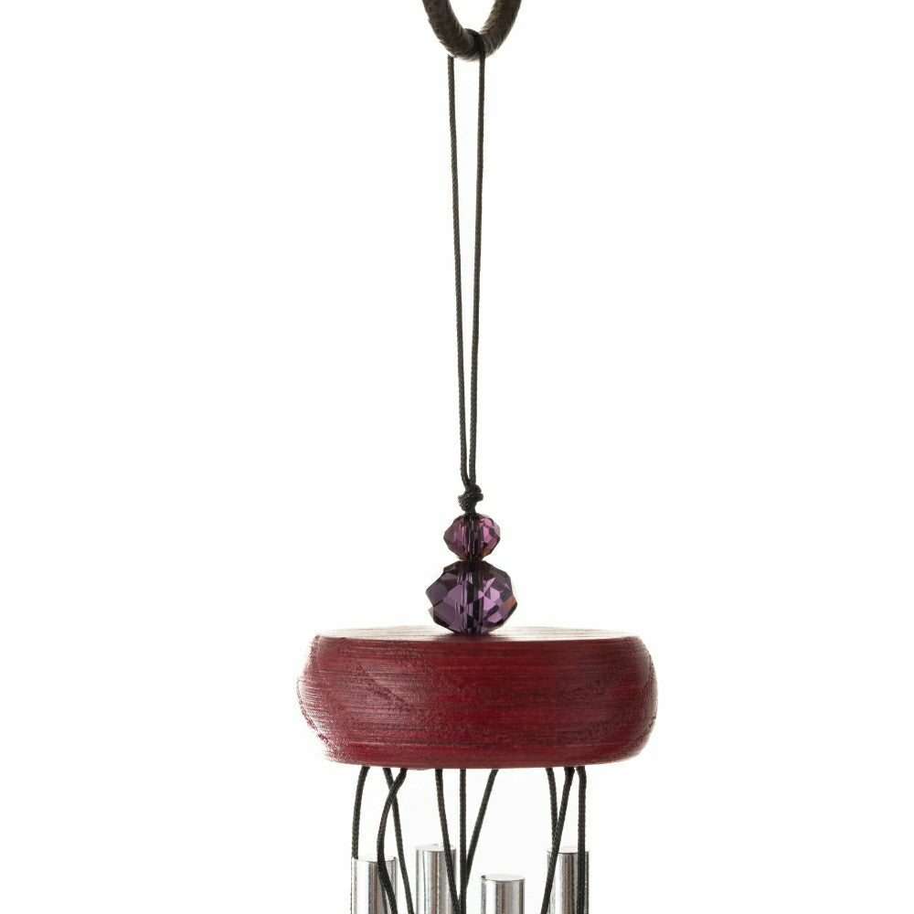 Plow & Hearth Woodstock Violet Gem Drop Chime