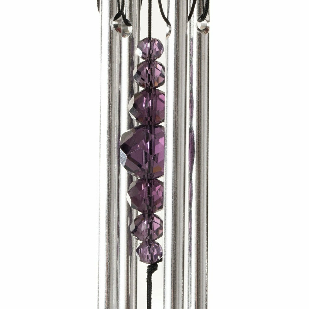 Plow & Hearth Woodstock Violet Gem Drop Chime