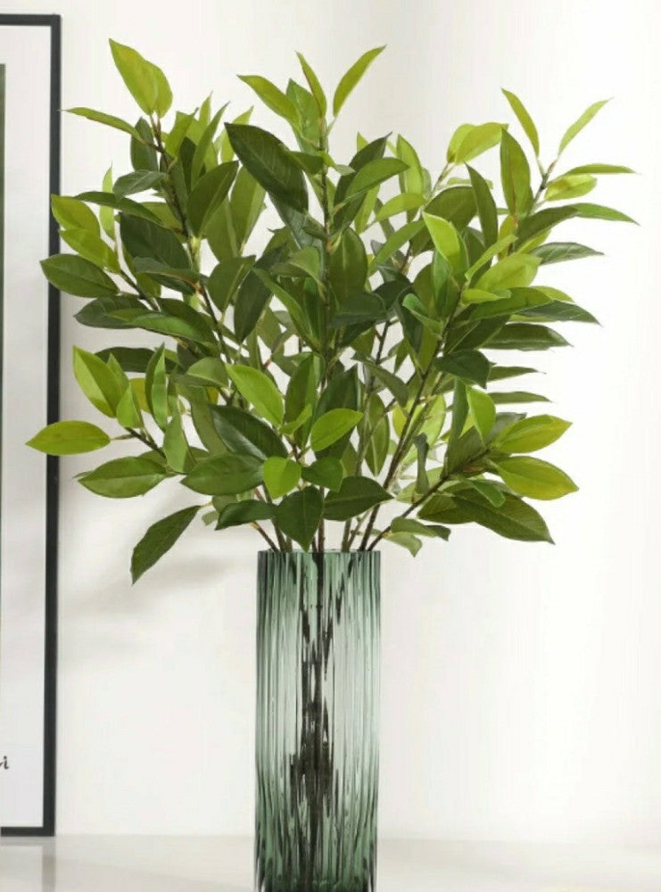 Plow & Hearth Artificial Bay Leaf Stems - Bundle of 4