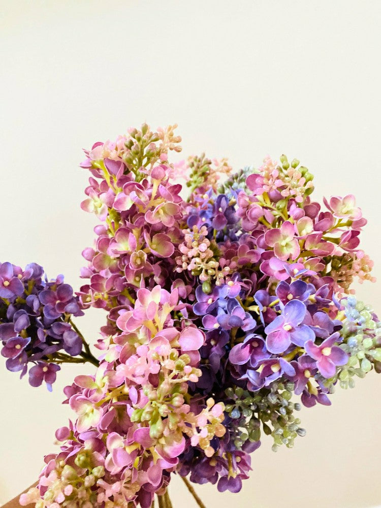 Plow & Hearth Real Touch Lilacs - Bundle of 3