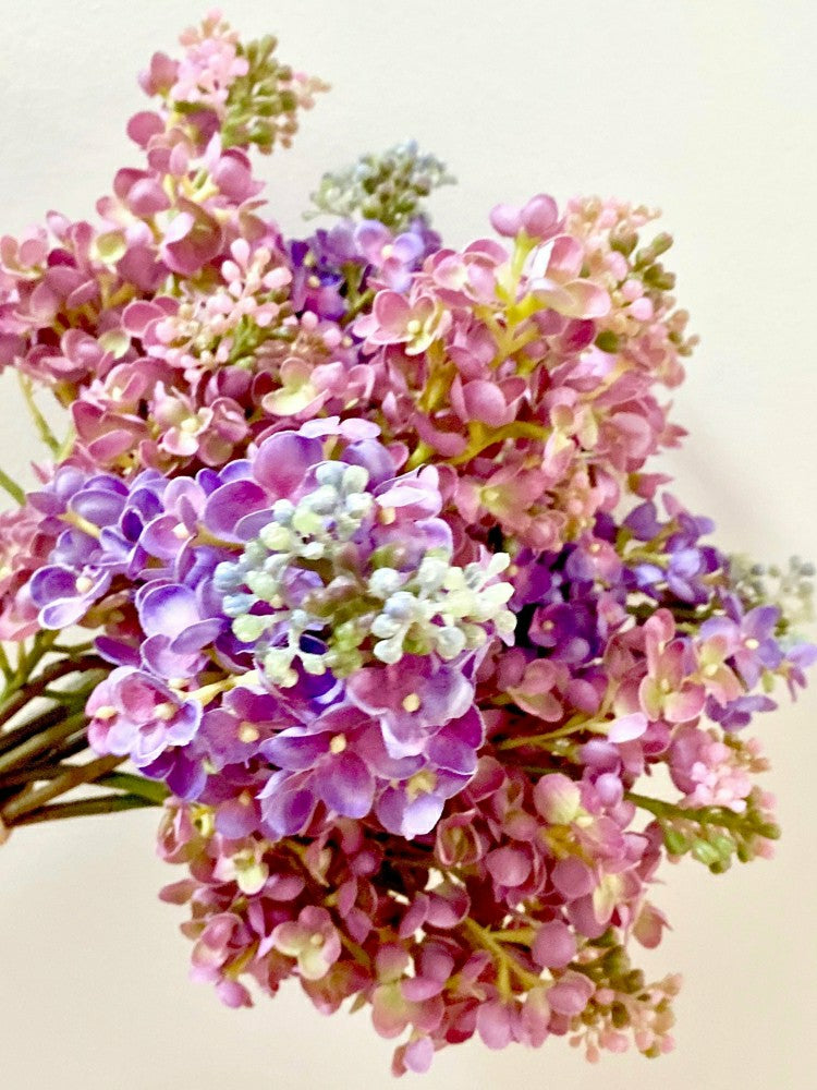 Plow & Hearth Real Touch Lilacs - Bundle of 3