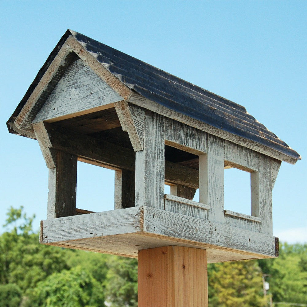 Plow & Hearth Columbia County Covered Bridge Bird Feeders