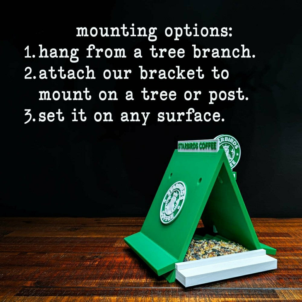 Plow & Hearth Starbirds Bird Feeder
