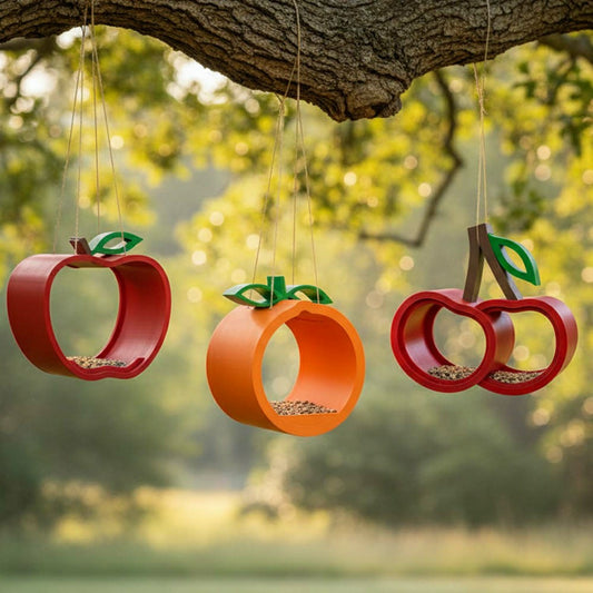 Plow & Hearth Fruit Collection Bird Feeders