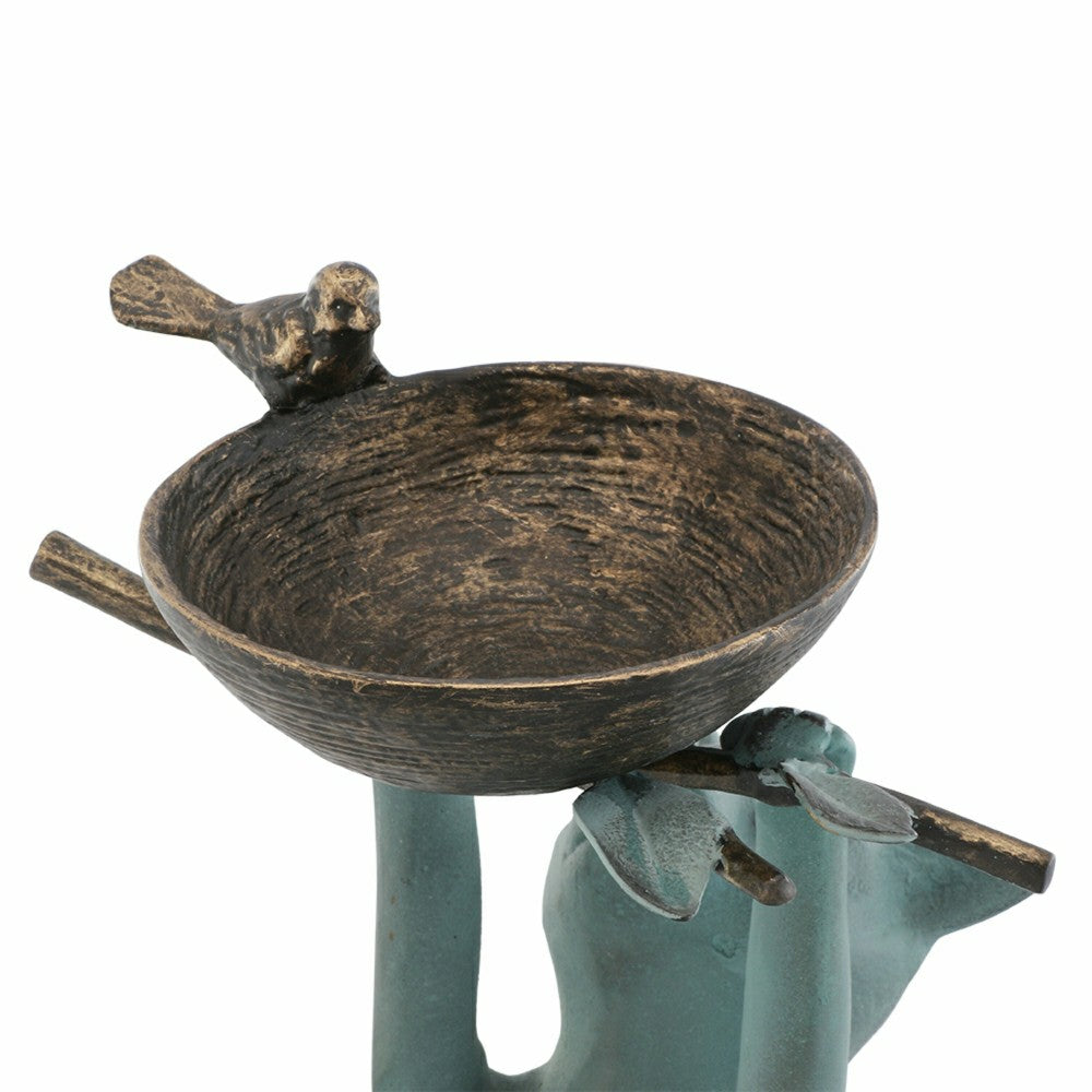 Plow & Hearth Playful Cat Bird Feeder