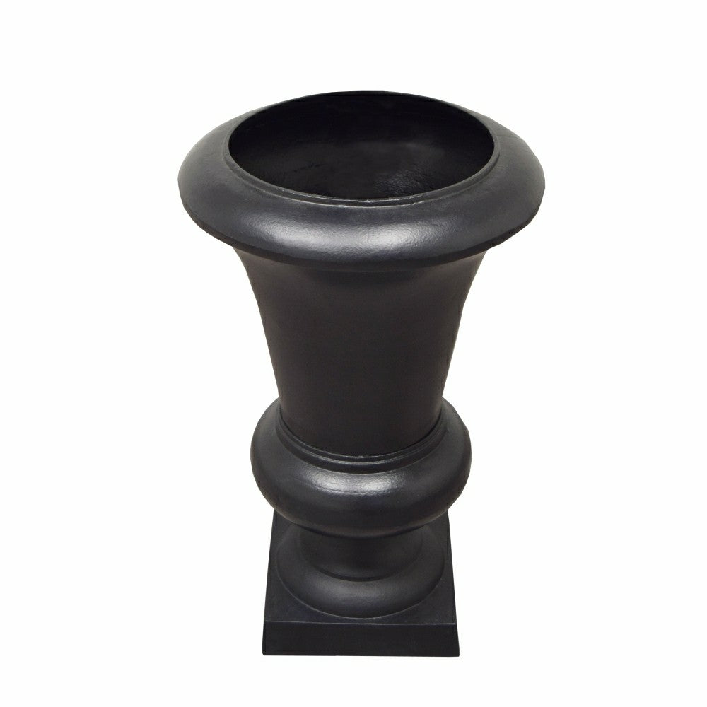 Plow & Hearth Ornate Round Cast Aluminum Metal 40-in Bird Bath Planter Vase Combo
