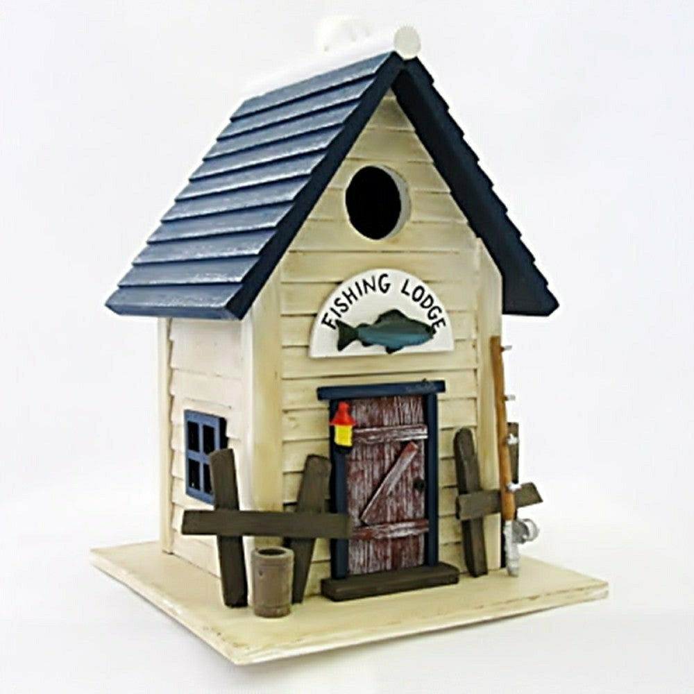 Plow & Hearth Fishing Lodge Bird House