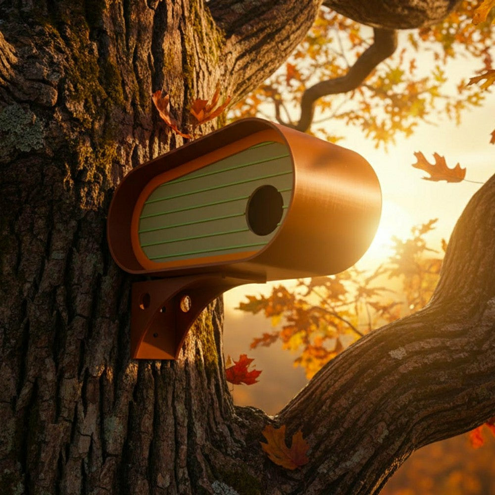 Plow & Hearth The Oransa Mid-Century Birdhouse