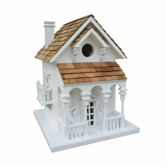 Plow & Hearth Honeymoon Cottage Bird House with Bracket