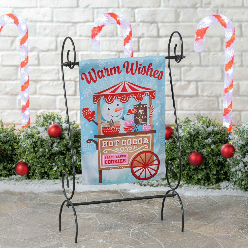 Plow & Hearth Baking Spirits Bright Suede Garden Flag