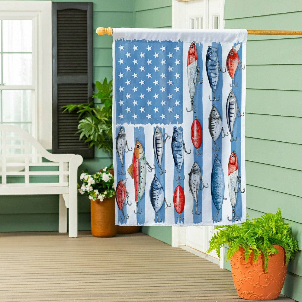 Plow & Hearth Suede House Flag