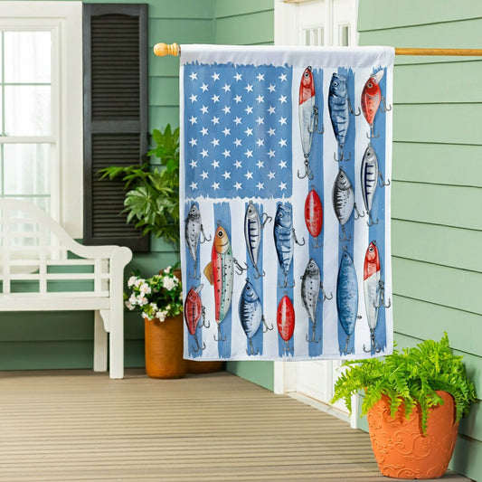 Plow & Hearth Suede House Flag