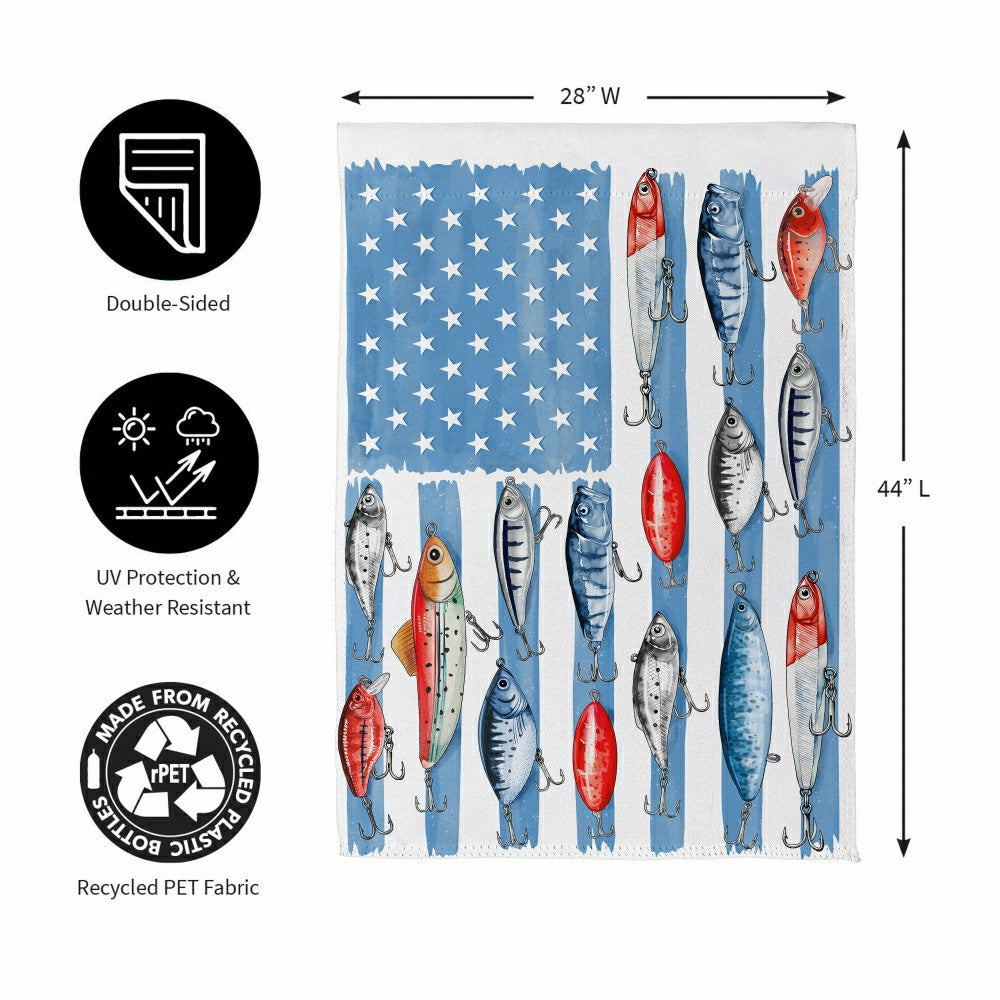 Plow & Hearth Suede House Flag