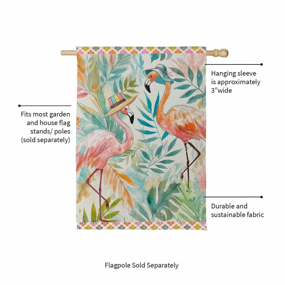 Plow & Hearth Suede House Flag