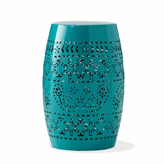 Plow & Hearth Bloom Outdoor Lace-Cut Side Table