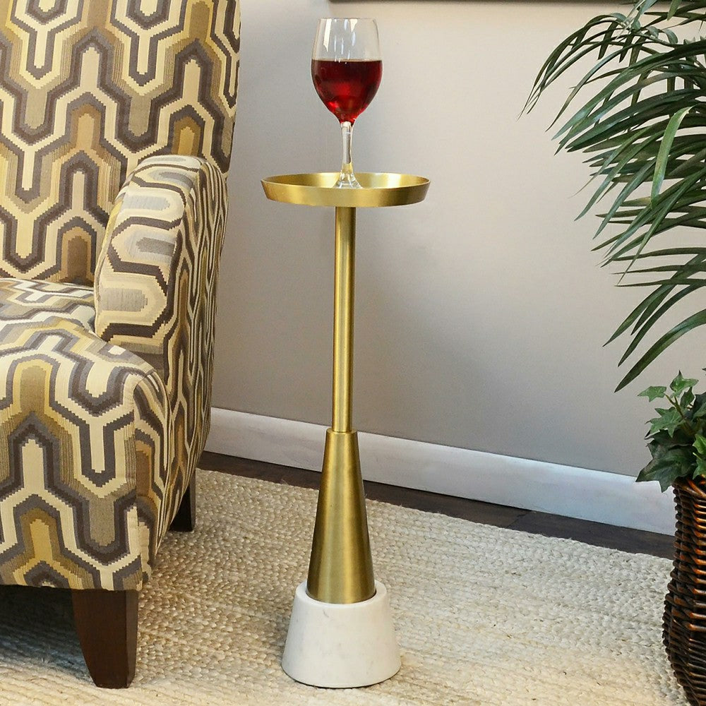 Plow & Hearth Small Davenport Drink Table