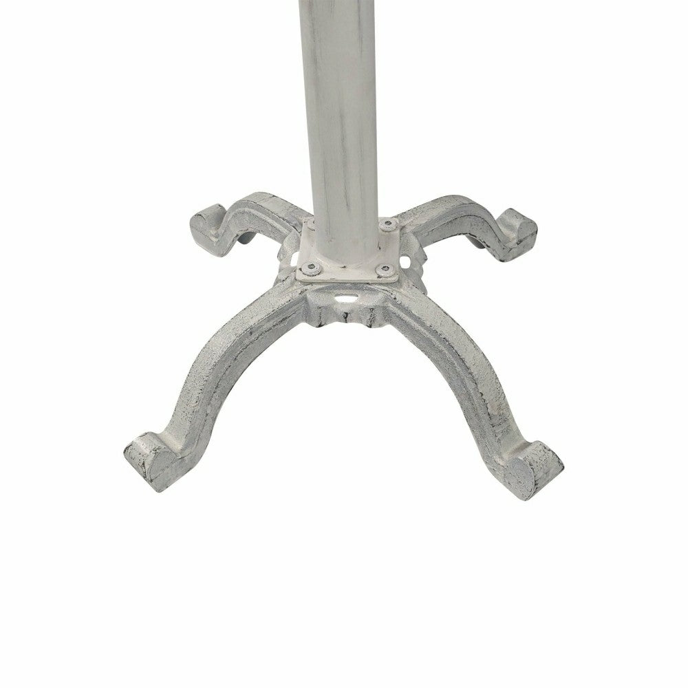 Plow & Hearth Colton Adjustable Vintage Table, Whitewash