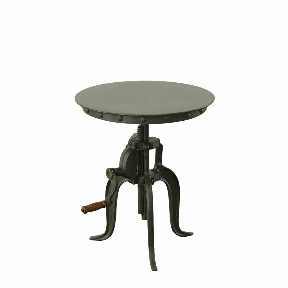 Plow & Hearth Regan Adjustable Accent Table, Industrial