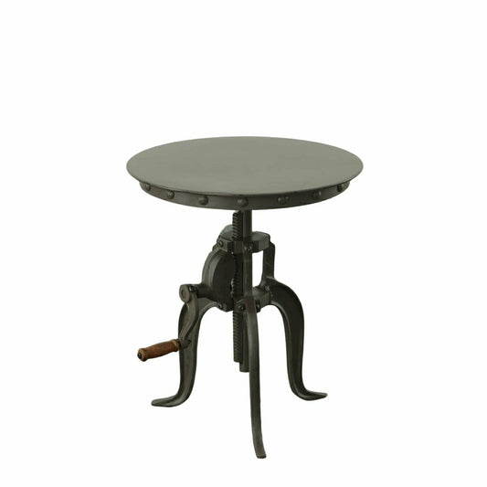 Plow & Hearth Regan Adjustable Accent Table, Industrial