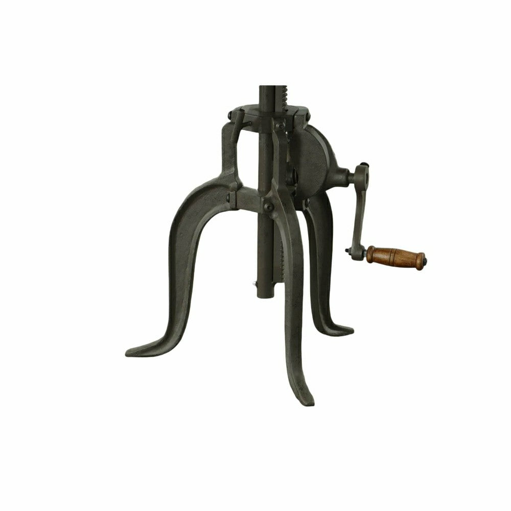 Plow & Hearth Regan Adjustable Accent Table, Industrial