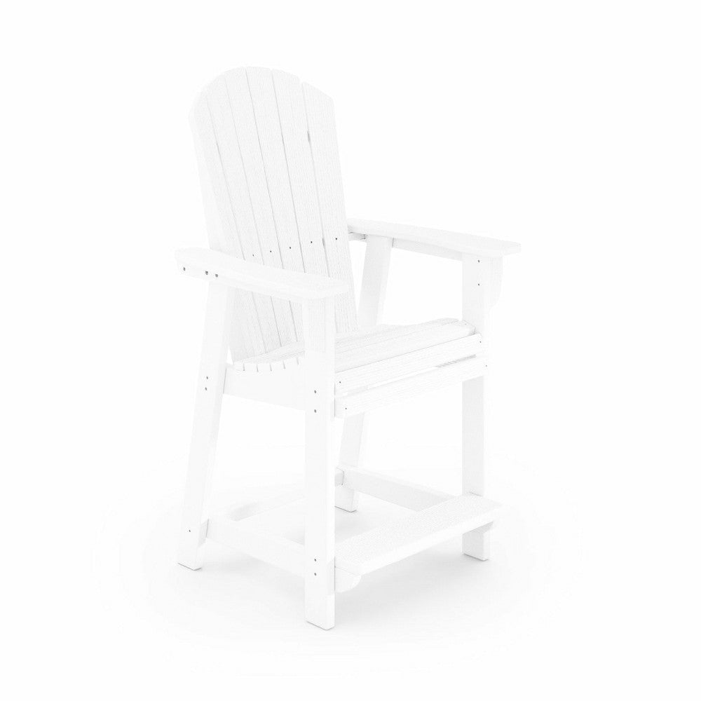Plow & Hearth St Simons Fan Back Counter Chair (Premium)
