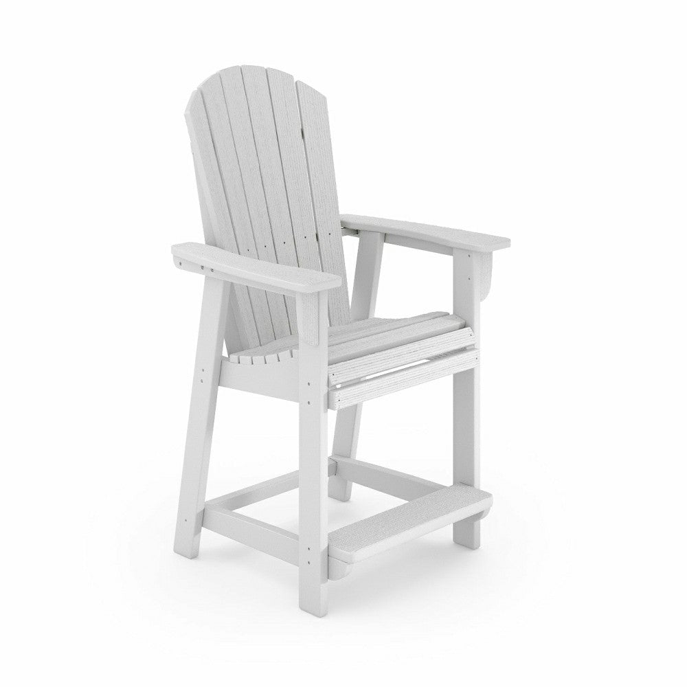 Plow & Hearth St Simons Fan Back Counter Chair (Premium)