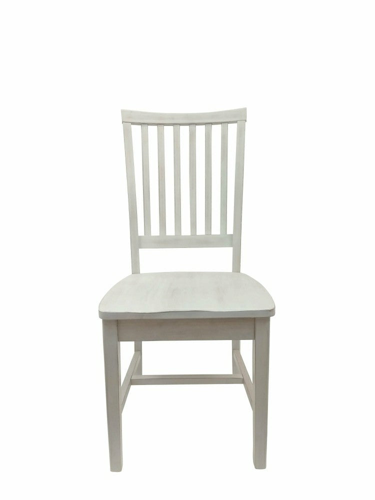 Plow & Hearth Hudson Dining Chair, Whitewash
