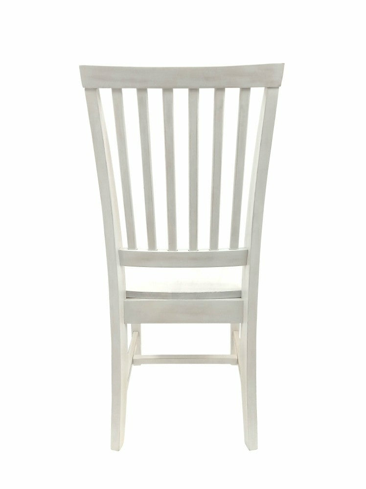 Plow & Hearth Hudson Dining Chair, Whitewash