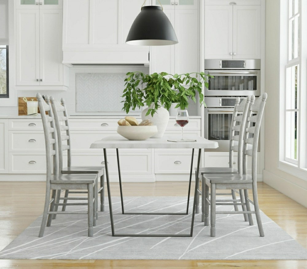 Plow & Hearth Whitman Dining Chair, Whitewash
