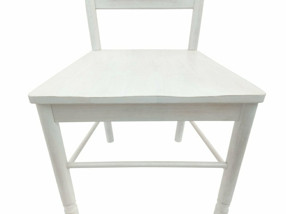 Plow & Hearth Whitman Dining Chair, Whitewash