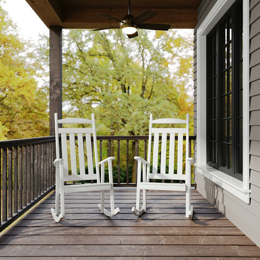 Plow & Hearth Keystone Amish Co. Classic Recycled Plastic Rocking Chair
