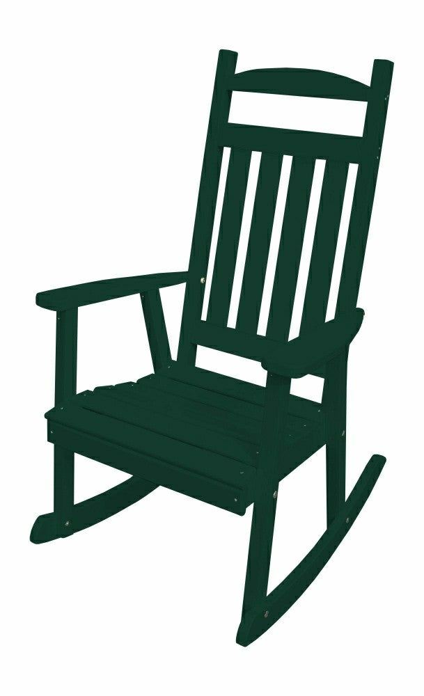 Plow & Hearth Keystone Amish Co. Classic Recycled Plastic Rocking Chair