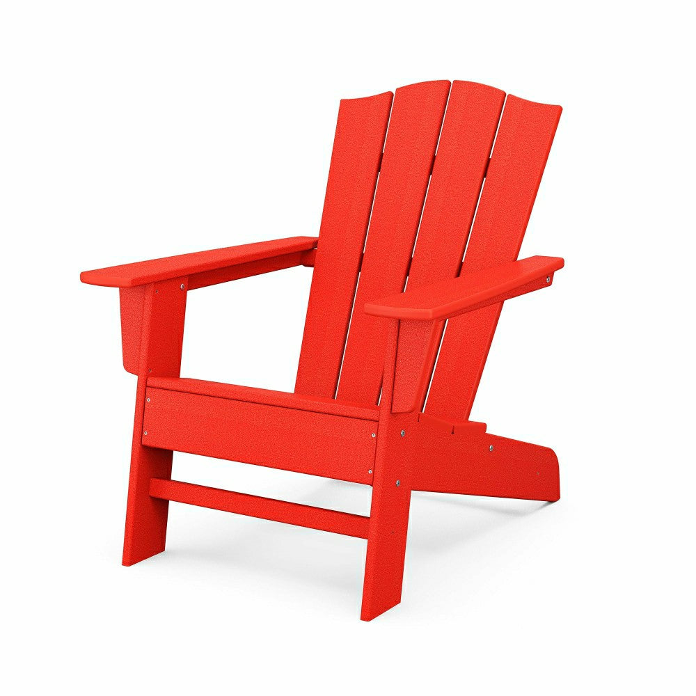 Plow & Hearth POLYWOOD® Wave Adirondack Chair