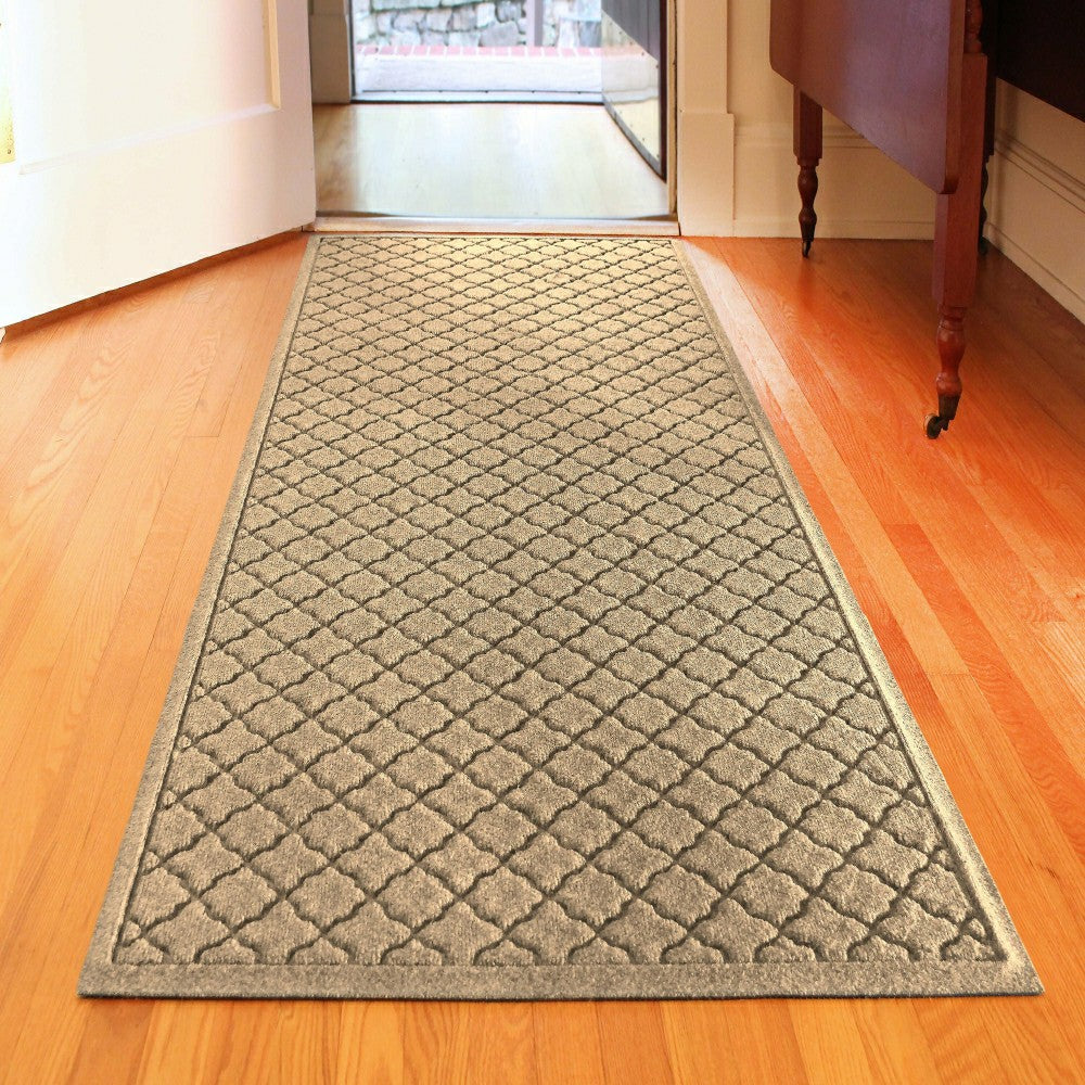 Plow & Hearth WaterHog® Indoor/Outdoor Geometric Doormat, 3' x 7'